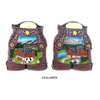 Magnet Sommer Lederhose 2fach